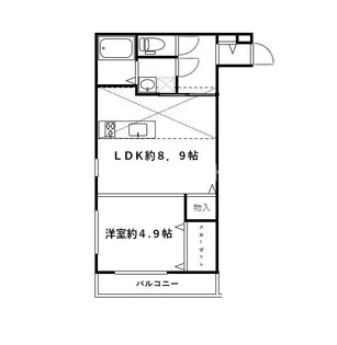AI北野【2階】の間取り