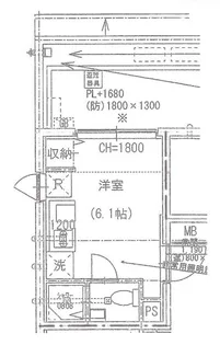 Green Way Yakumo【3階】の間取り