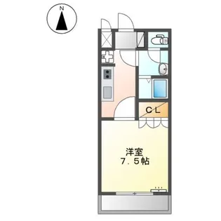 シャトークリハラ3【2階】の間取り