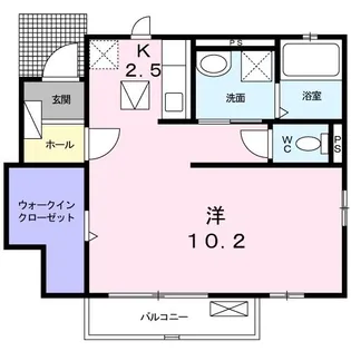 ノース ヒル レジデンス【1階】の間取り