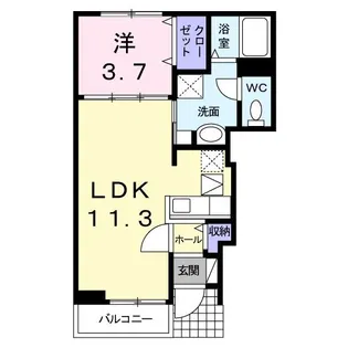 Refino(レフィーノ)【1階】の間取り