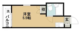 TOP行徳 401号室【4階】の間取り