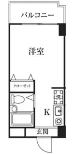 エクセラン西八王子【2階】の間取り