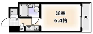 ラ・ハイール住吉【3階】の間取り