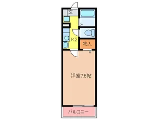 セリバテール新宮A【1階】の間取り