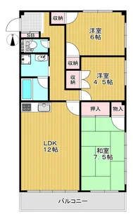 昌栄ビル【2階】の間取り