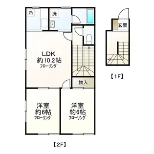 ソレーユ南荻窪【2階】の間取り