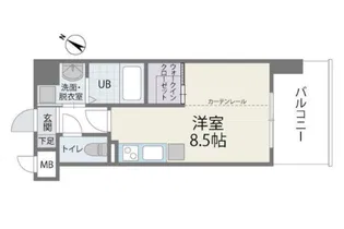 カーサエンぺサール【3階】の間取り