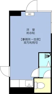 マンション岡【3階】の間取り