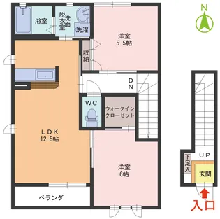 Sun Heim A棟【2階】の間取り