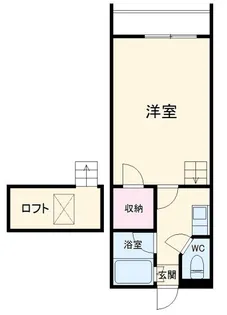 セザンヌ内張【1階】の間取り