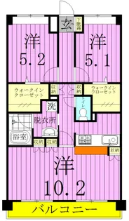 フレールIII【1階】の間取り