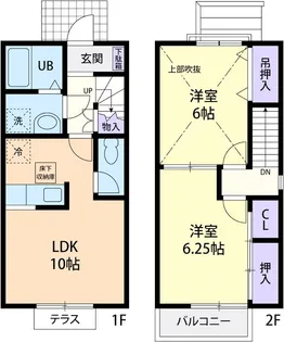 リベルテ A棟の間取り