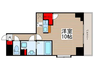 プライムアーバン住吉II【9階】の間取り