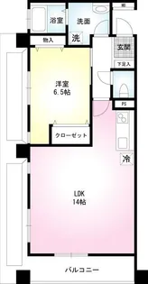 金津賀第5ビル【4階】の間取り