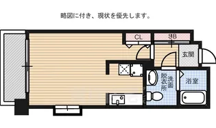 ラフィネスネオシティ平尾【8階】の間取り