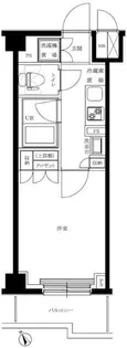 ルーブル仲六郷弐番館【2階】の間取り