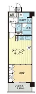 ライオンズマンション池袋シティ【5階】の間取り