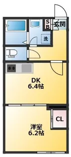 早稲田鶴巻町IMAハウス【1階】の間取り