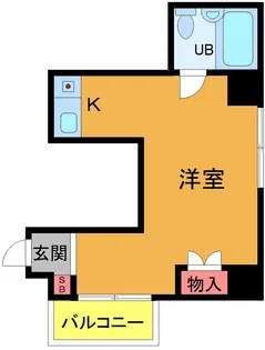 リバティー浦安【5階】の間取り