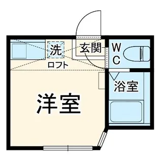 ユナイト丸山ポールモーリア【2階】の間取り
