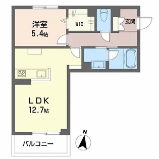 インセプション【2階】の間取り