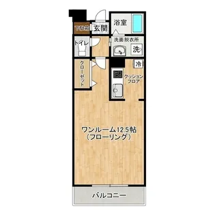 ユーナ・コピア【3階】の間取り