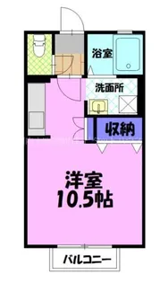 イノセントワールド 弐番館【1階】の間取り