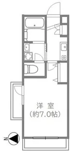 カオパレス22【2階】の間取り