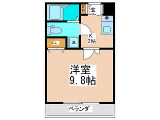 キリンハイツ【2階】の間取り