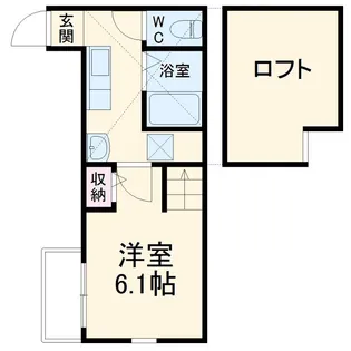 LibertaNext【1階】の間取り