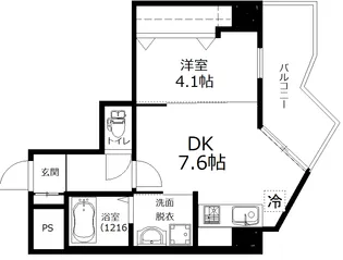 ParkTerrace in 大手町【3階】の間取り