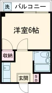 マンション増田【3階】の間取り
