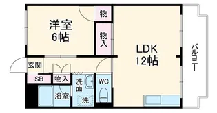 ララ望月【4階】の間取り