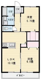 リヴェール【1階】の間取り