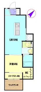 シエルテラス【1階】の間取り