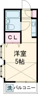 コーポクラバヤシ【2階】の間取り