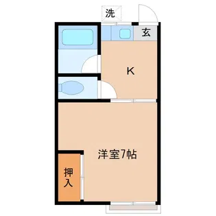 コーポ泉【2階】の間取り