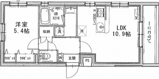 Bocca (ボッカ)【3階】の間取り