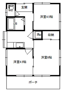 群馬県前橋市青柳町【一戸建】の間取り