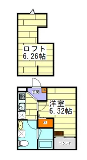 Noix Six【1階】の間取り