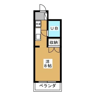 サンリバー【4階】の間取り