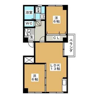 近藤ビル【3階】の間取り