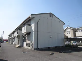 ラッキービレッジ【1階】の外観