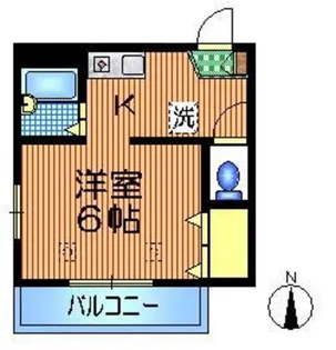 シエル【2階】の間取り