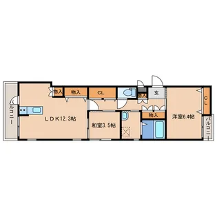 アルテマイスター堀川の間取り