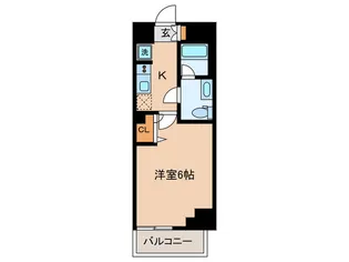 KNOTS新丸子【5階】の間取り