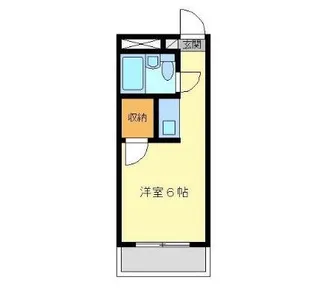 金沢八景相川ビル【3階】の間取り