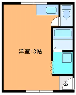 広洋地2号館【2階】の間取り