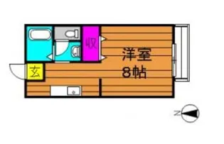 ラポール【1階】の間取り
